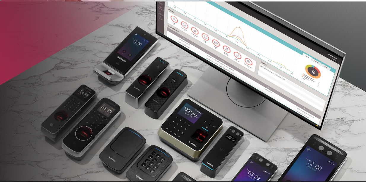 Suprema biometric hardware